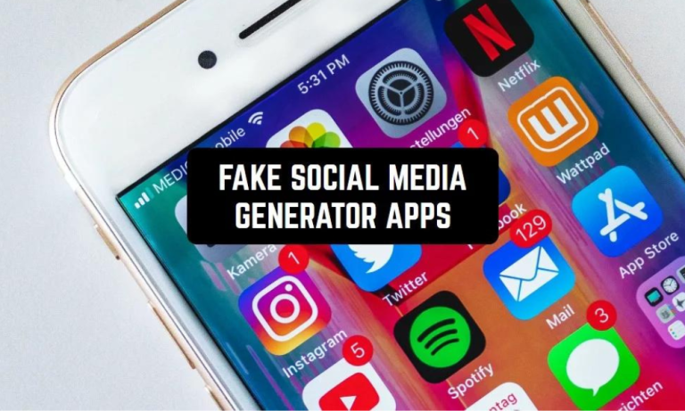 Fake Social Media Generator Apps